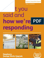 What you said and how we\'re responding