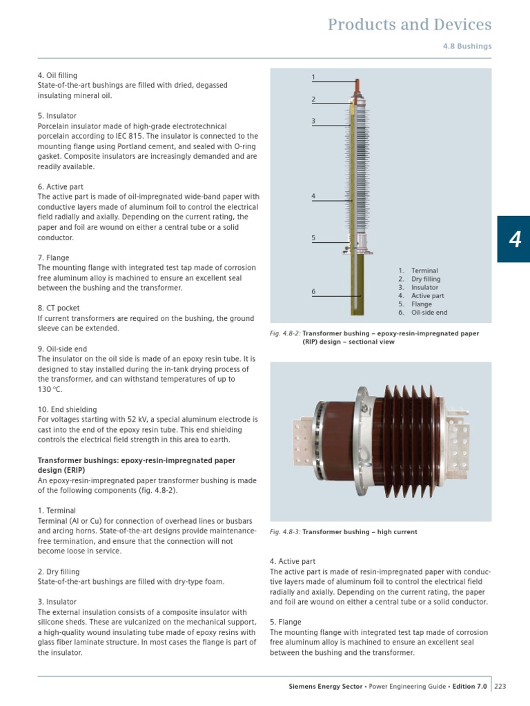 Siemens Power Engineering Guide 7E 223 | PDF | Insulator (Electricity ...