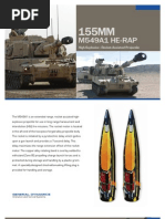 155mm Howitzer Specifications Overview | PDF | Caliber | Shell (Projectile)