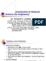 An Introduction To Materials Science For Engineers
