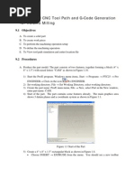 ProENGINEER Manufacturing - Automated CNC Tool Path and G-Code Generation For Volume Milling