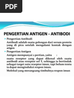 Download Pengertian Antigen - Antibodi by Mutiara Syafitri SN119450524 doc pdf