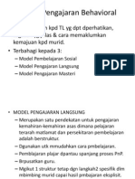 Model Pengajaran