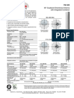 Dualband Directional Antenna Specifications and Installation Guide