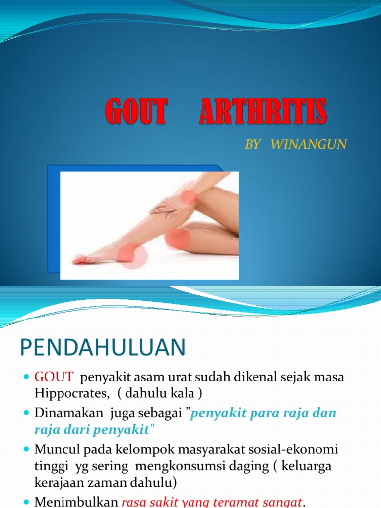 Gout Arthritis PDF