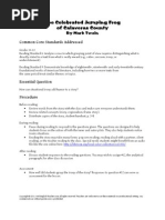 Download Jumping Frog Text by abeerwinkle SN119477540 doc pdf