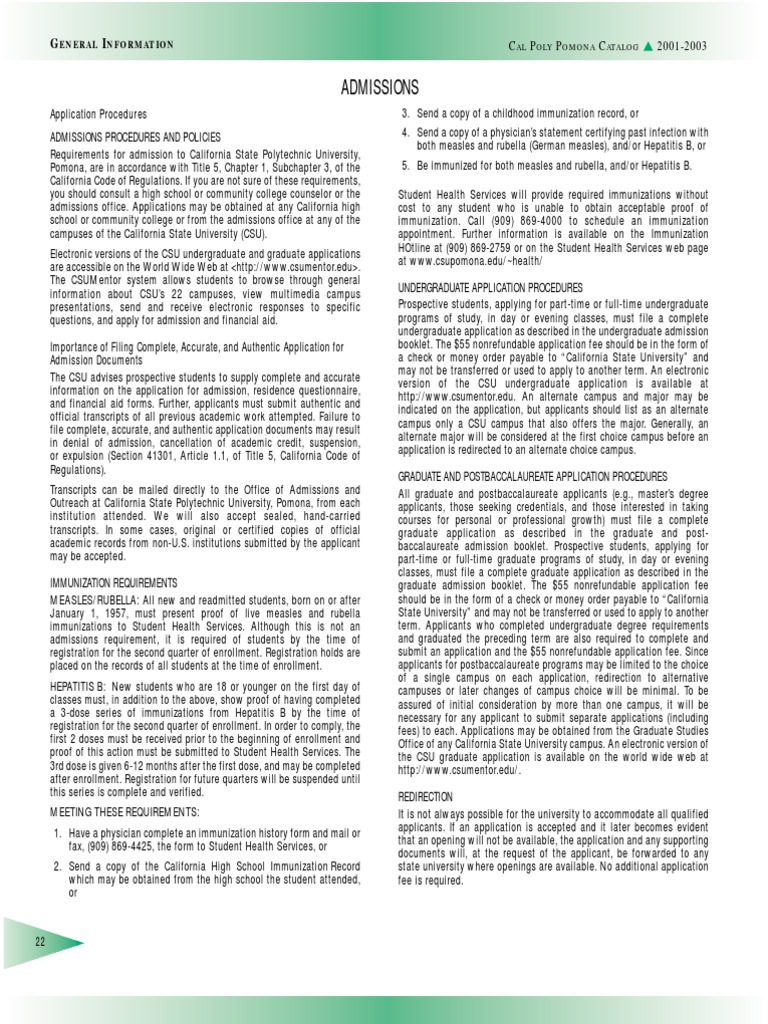 05 Admissions | PDF | University And College Admission | Graduate School