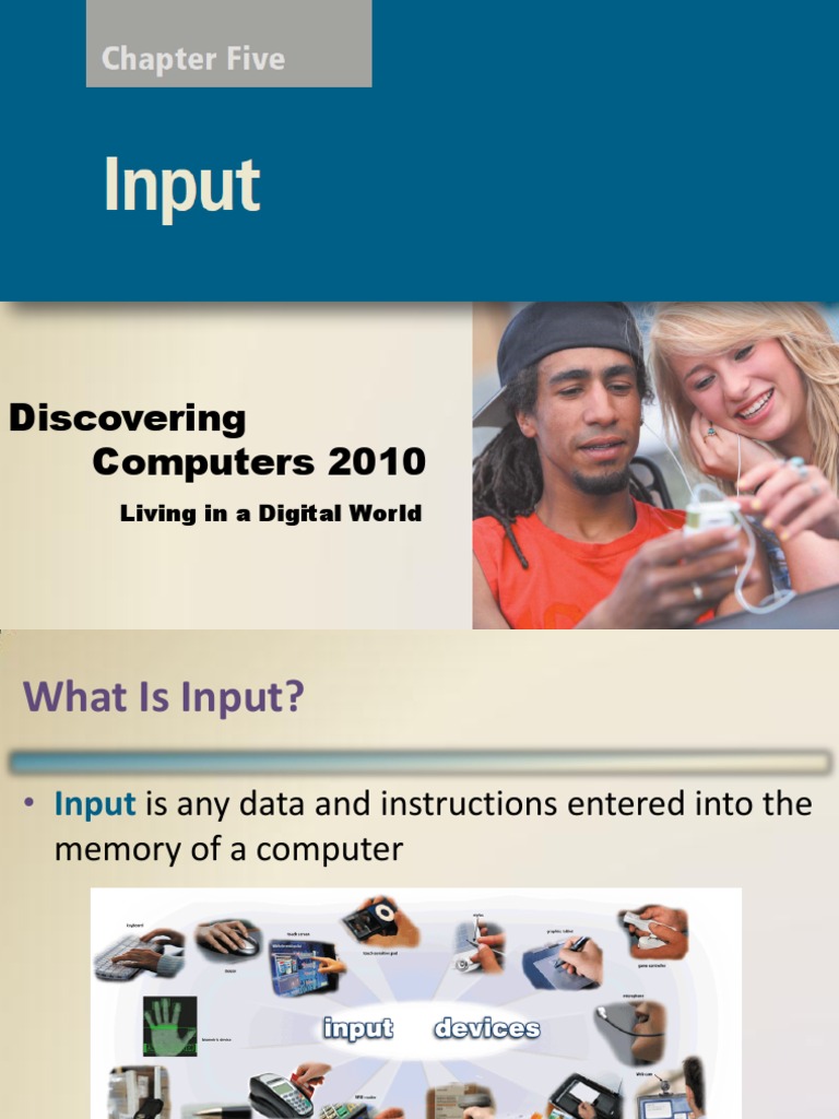 Understanding Computer Input Devices | PDF | Image Scanner | Optical ...