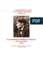 Vol 18 - MARIATEGUI - Obras Completas Cronológicas. 1930.  (PROYECTO DE LIBRO - 2) (AUDIOLIBROS)