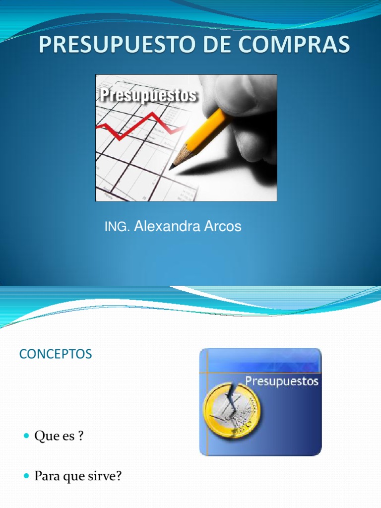 Guía Completa para Presupuesto de Compras | PDF | Finanzas y dinero ...