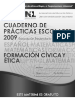 Cuaderno de Trabajo, Formacion Civica y Etica
