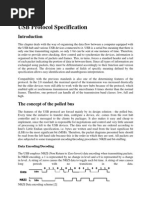 USB Protocol Specification: Data Encoding/Decoding