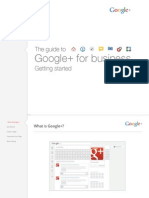 Google+ For Business Getstarted - Guide