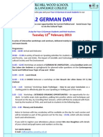 A2 German Conference February 2013 Flyer