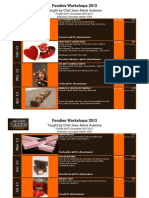 Foodies Workshops 2013 2