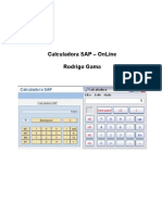 Calculadora SAP