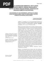 Tematica Ambiental Na Decada de 70