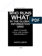 Who Runs What in the Global Information Grid