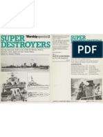 Super Destroyers Warship Special No. 2