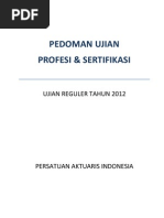 Download Pedoman Ujian AKtuaria PAI 2012 by Yoga Dimas Prasetya SN119556628 doc pdf