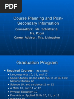 Download Grade 12 Course Planning and Post Secondary Presentation by Delview Secondary SN11956300 doc pdf
