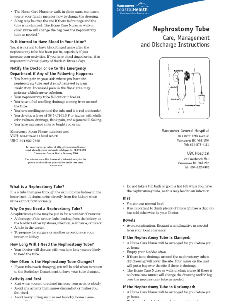 Contoh Discharge Instruction Emergency Department Urine Free 30