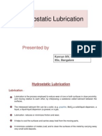 Hydrostatic Lubrication Regimes