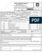 Exam Form