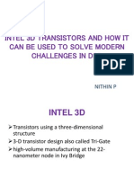 Intel 3D Transistors and How It Can Be Used To Solve Modern Challenges in DSD