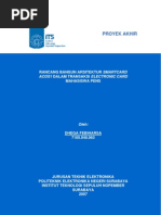 Download Rancang Bangun Arsitektur Smartcard Acos1 Dalam Transaksi Electronic Card Mahasiswa Pens by PakDhe Ga SN119594153 doc pdf