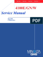 Konica Minolta QMS pagepro 4100 Service Manual