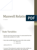 Maxwell Relations (2)