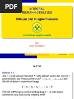Download INTEGRAL RIEMANN STIELTJES by Joko Soebagyo SN119599459 doc pdf