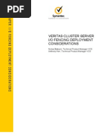 VCS Fencing Deployment Considerations