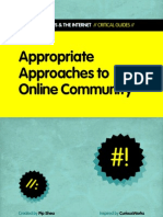 Appropriate Approaches to Online Community