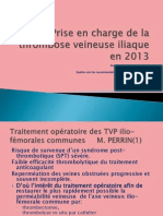 Prise en Charge de La Thrombose Veineuse Iliaque