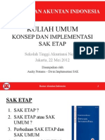 Materi Presentasi Implementasi SAK ETAP (STAN, 22 Mei 2012)