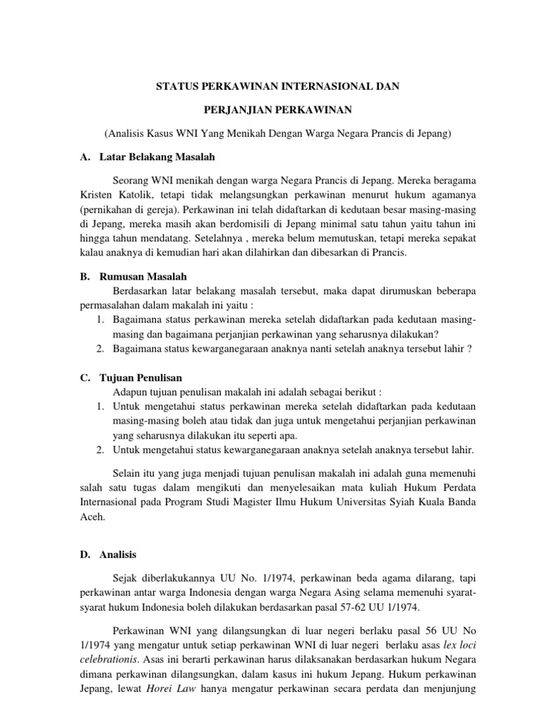 Contoh Kasus Hukum Perdata Tentang Perceraian Cara Mengajarku