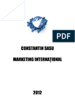 Marketing international (Constantin Sasu)
