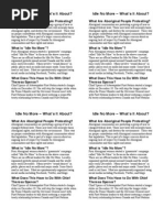 Leaflet - Idle No More What’s It About