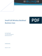 Small Cell Wireless Backhaul Business Case