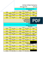 Ed Coan 10 Week Programme