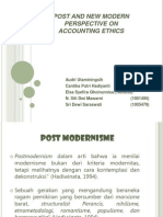 Powerpoint Post and New Modern Perspective On Accounting Ethics