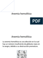 Anemia Hemolitica