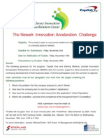 Newark Innovation Acceleration Challenge 2012