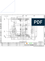 Ball Mill Foundation Top Plan: 3300-15R-135 A 240K-C2-1:100