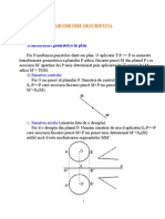 Geometrie Descriptiva SEMINAR 1