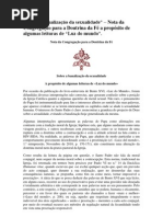 Sobre a banalização da sexualidade