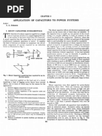 Application of Capacitors To Power Systems