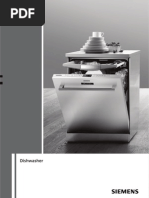 Download Siemens Dishwasher Manual by Martyn Bisby SN119680292 doc pdf